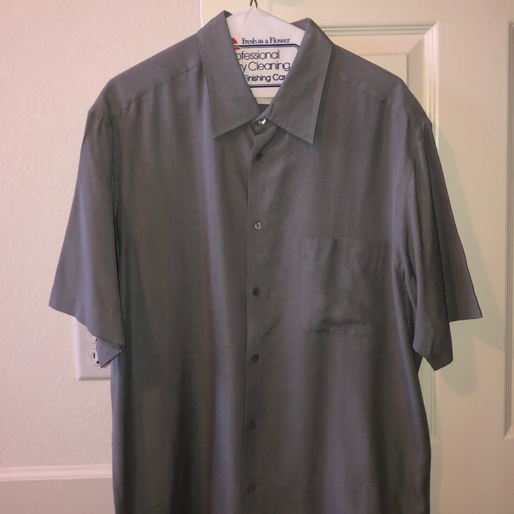 100% silk shirt never worn